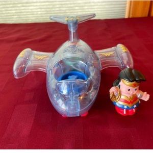 Fisher Price Little People - Wonder Woman/Invisible Jet